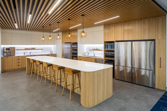 Modern office kitchen